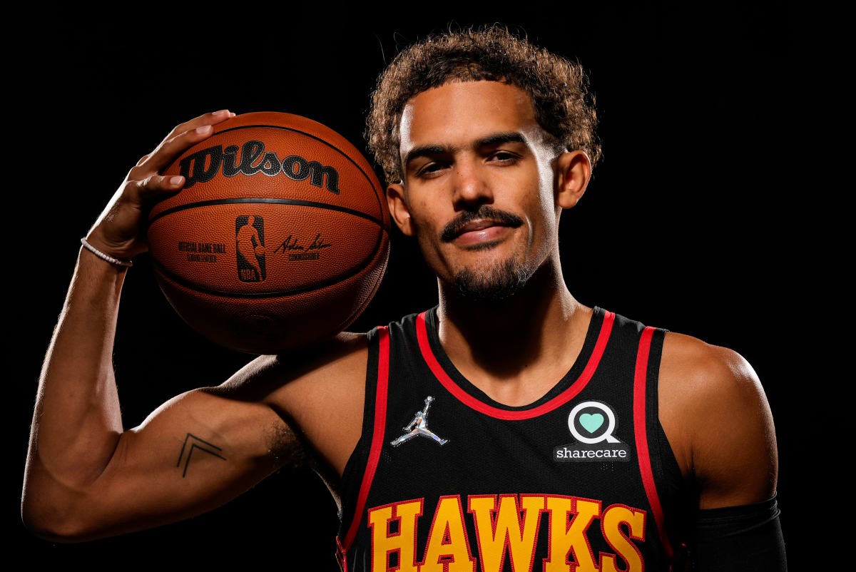 The Spirited Exchange: Trae Young's Light-Hearted Comeback to Mikal Bridges' Celebration