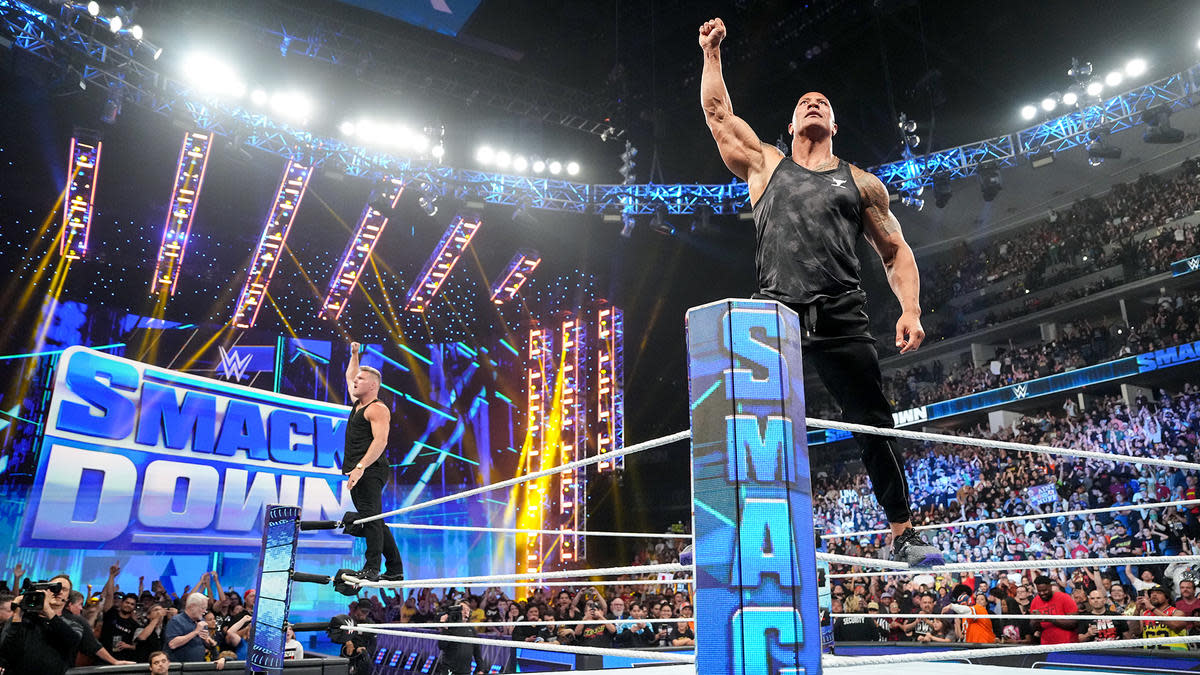 How The Rock's WWE Comeback Puts Spotlight on LA Knight: Fans React to Surprising Similarities