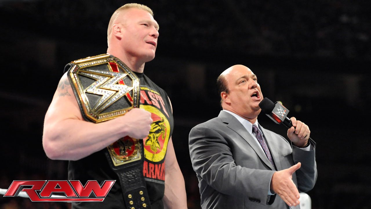 The Brock Lesnar and Paul Heyman Saga: The Unstoppable Force Meets the Mastermind