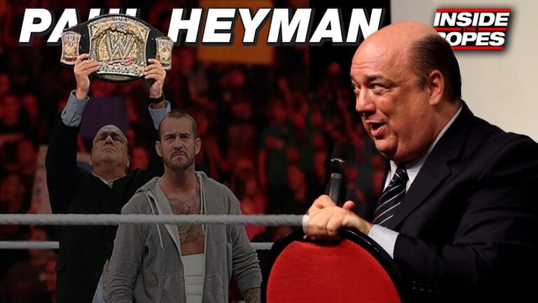 CM Punk and Paul Heyman Share a Heartfelt Moment Backstage at WWE Hall ...