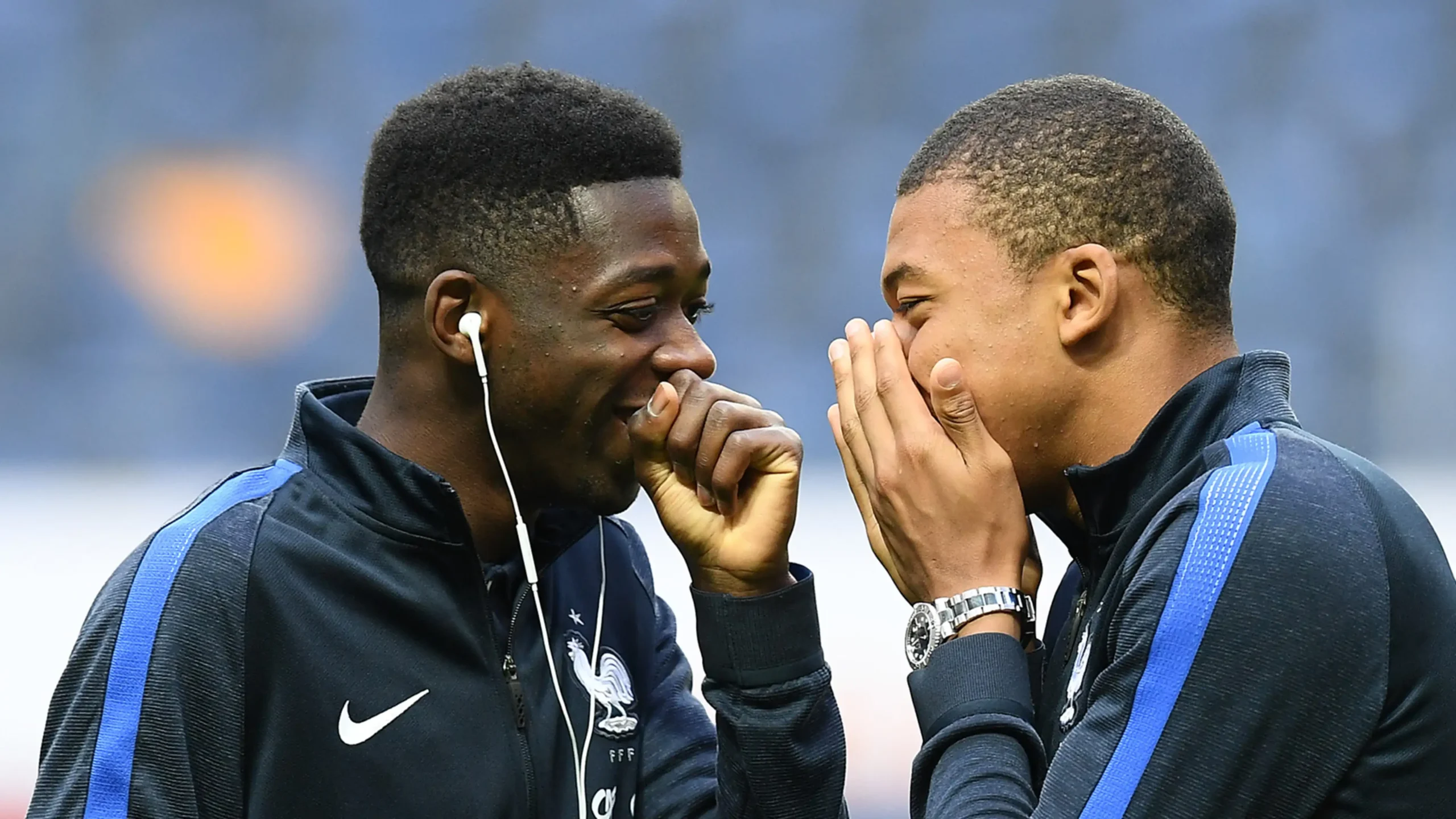 Kylian Mbappe and Ousmane Dembele: PSG's Dynamic Duo Dominate Barcelona