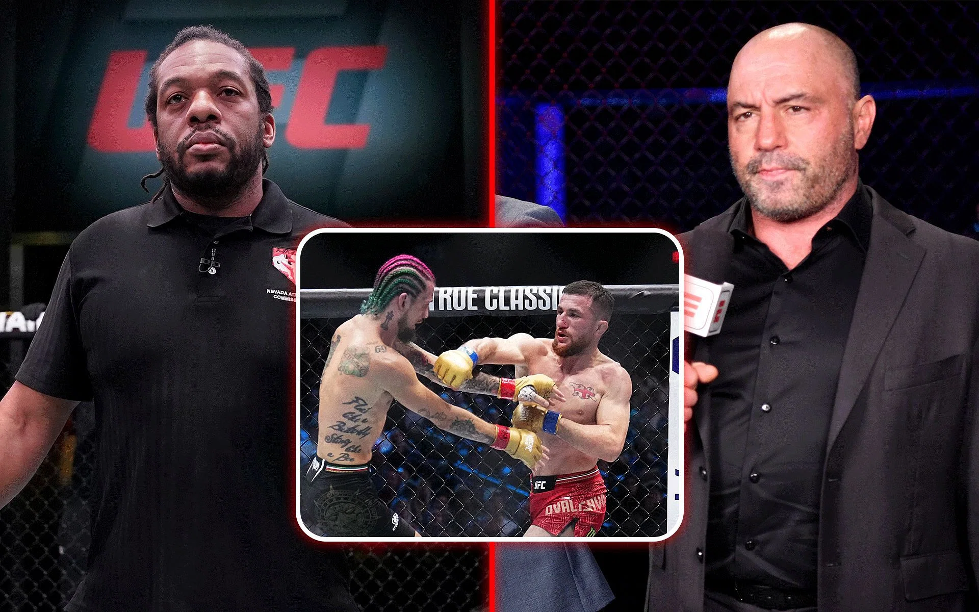 Herb Dean Defends His Decisions After Controversial Noche UFC Fight: Fans React to Joe Rogan's Critique