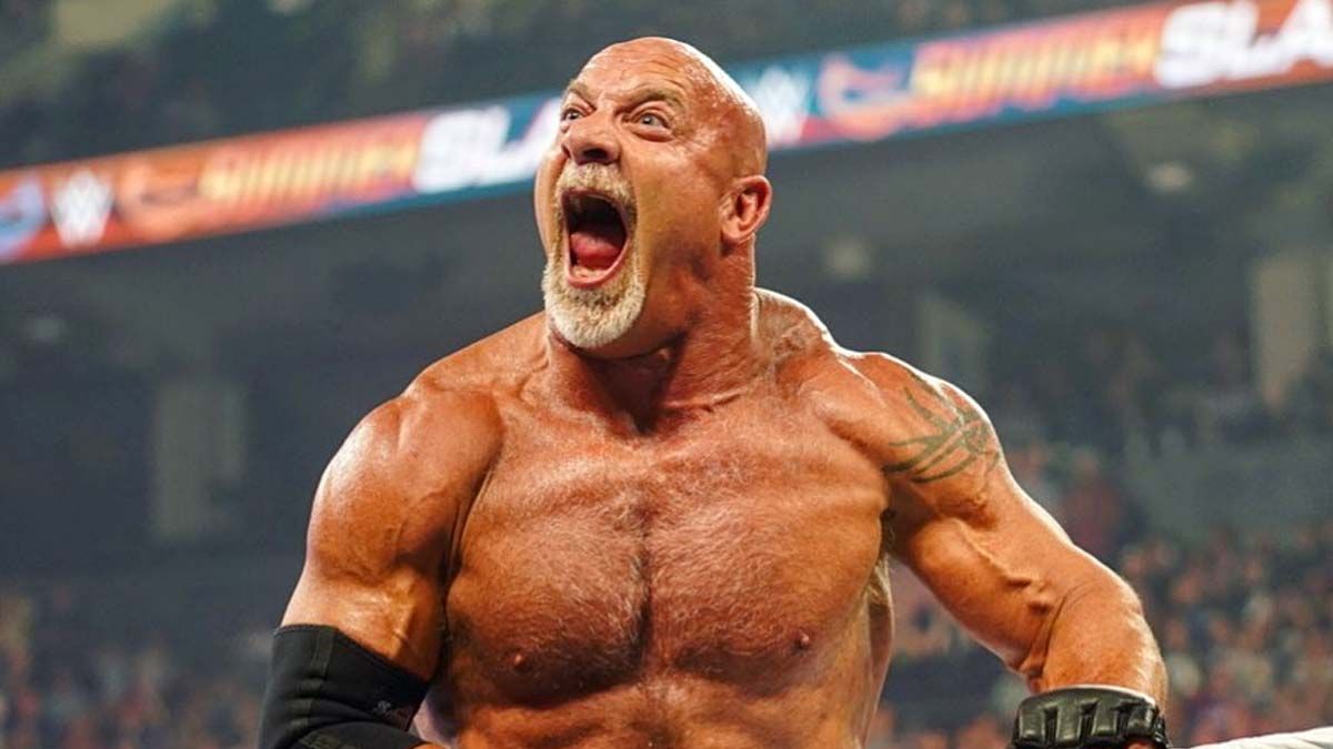 WWE Icon Goldberg Reunites with Rising Star Bron Breakker at College Football Game – Fans Excited Over the Legendary Moment