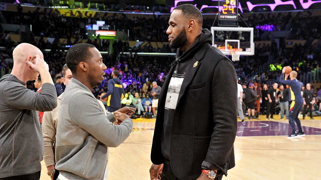 Watch Rich Paul Nail Three-Pointers Like a Pro: LeBron’s Agent Shows Off Basketball Skills Beyond the Boardroom