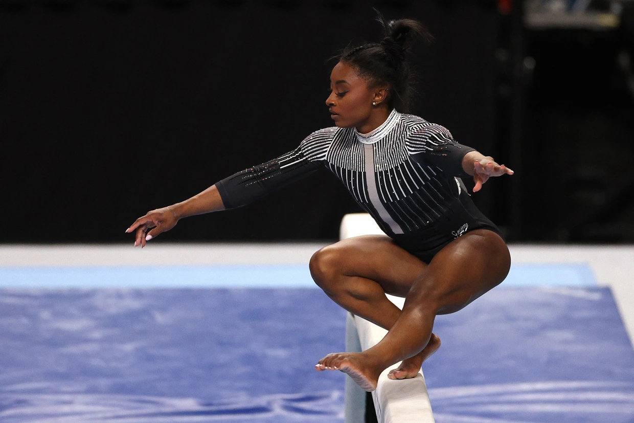 100+ Simone Biles Captions to Elevate Your Posts------