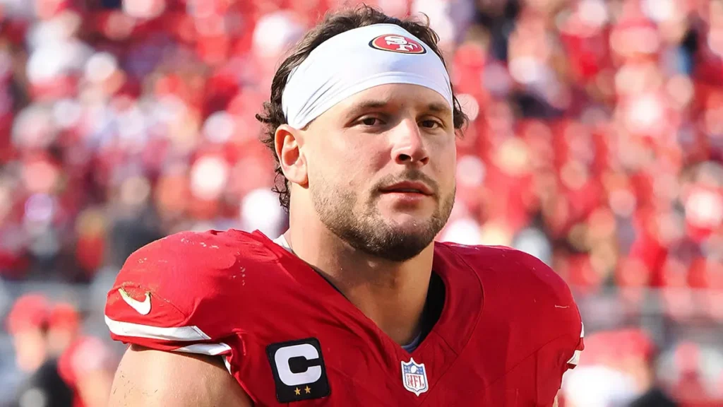 49ers Star Nick Bosa Sparks Controversy with MAGA Hat Stunt After Cowboys Win – Mom Cheryl Backs Him Up