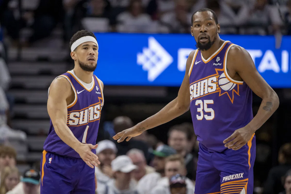 Devin Booker Catches Up with Matthew McConaughey During Texas vs. Georgia Game: See Their Sideline Chat