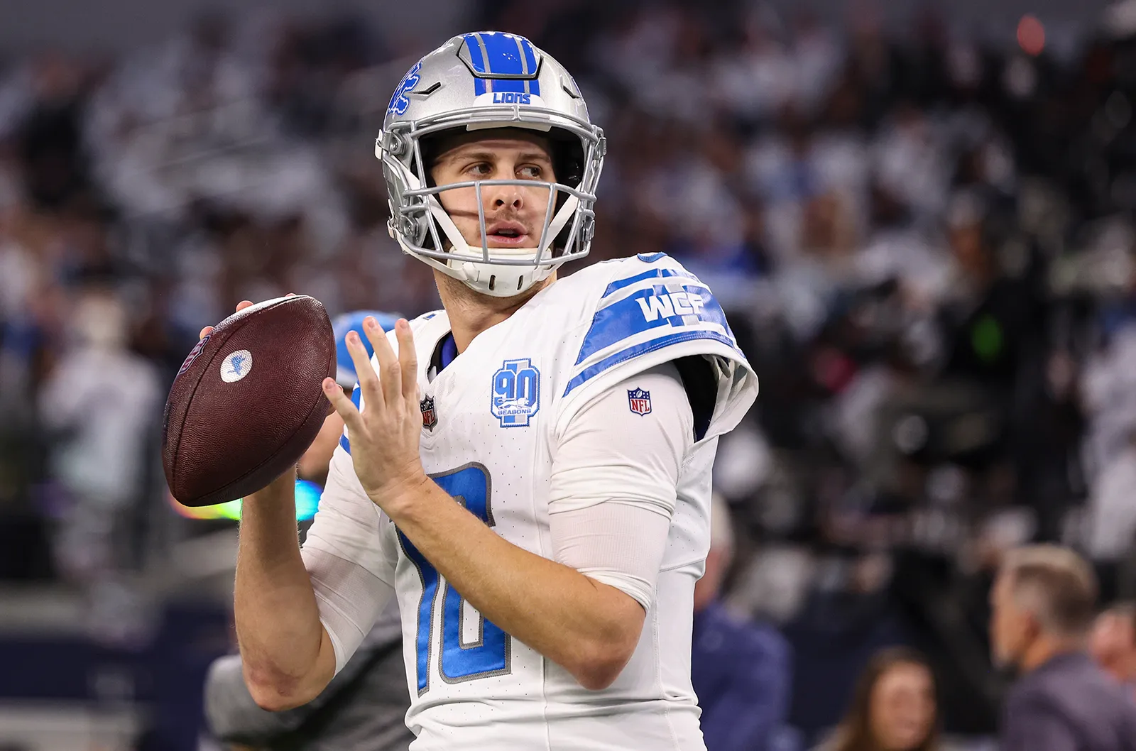 Jared Goff's Breakout NFL Season: Wife Christen Harper's Heartfelt Support as Lions Dominate 2024