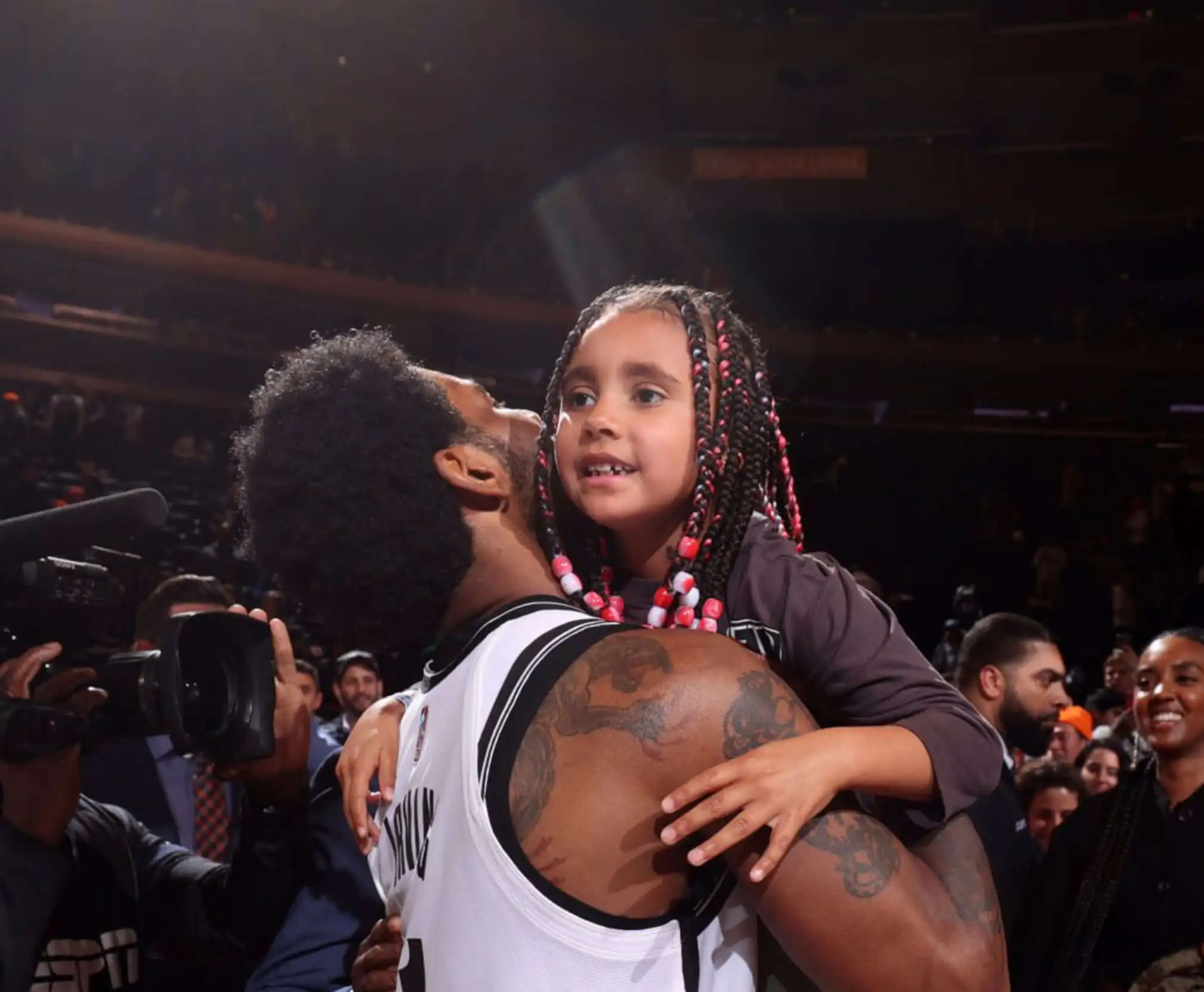 Kyrie Irving Shares Adorable Moment with Daughter at Mavericks Media Day as Dallas Eyes NBA Comeback