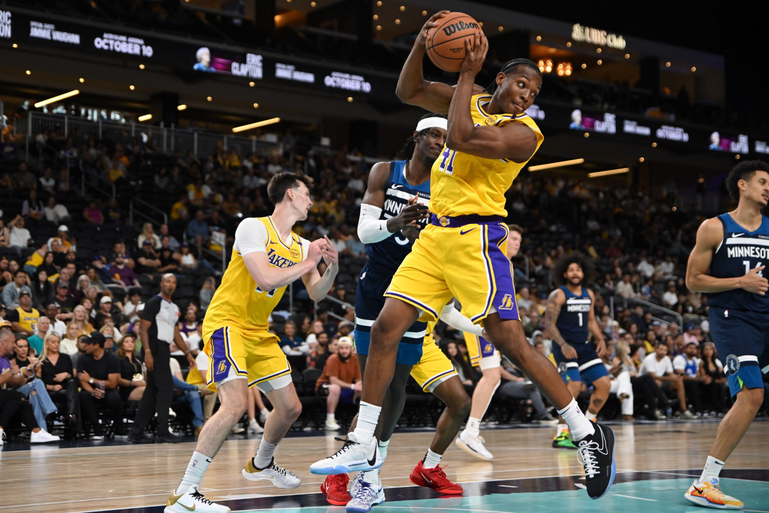 Lakers Newcomer Quincy Olivari Shares Heartfelt Moment with Hero Steph Curry After Game