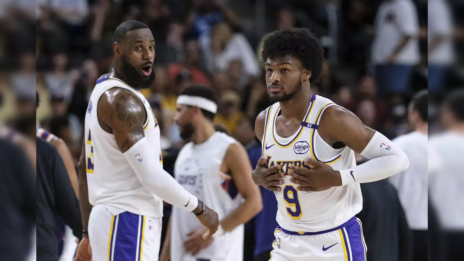 Rookie Spotlight: Bronny James Shines in Lakers Preseason, Despite Team’s Heavy Loss to Warriors