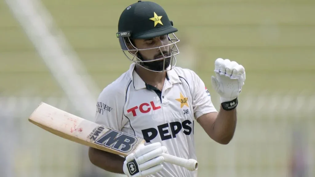 Young Star Abdullah Shafique Hits Big Six to Score 50 in Pakistan-England Test Opener