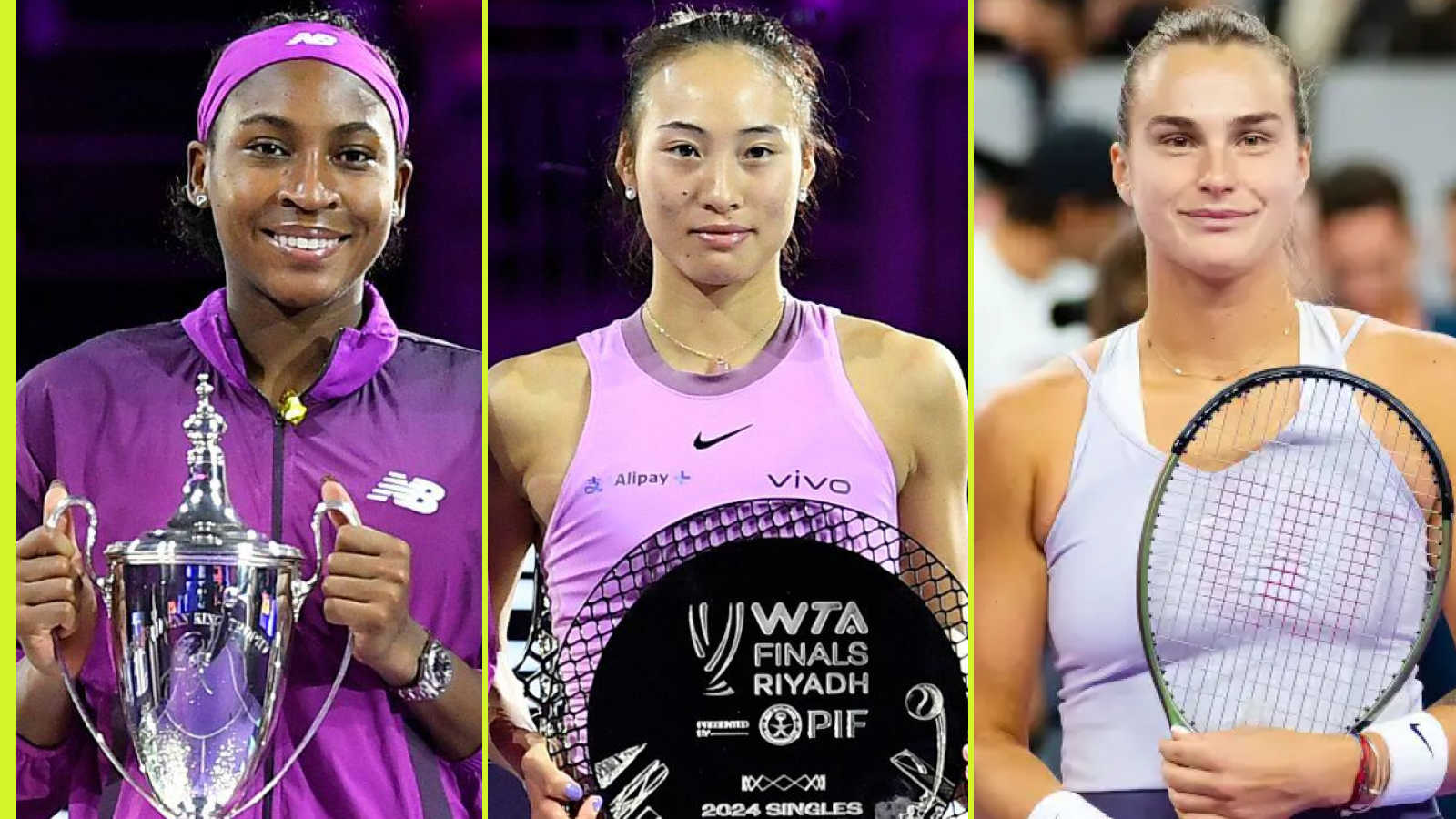 2024 WTA Player Awards: Coco Gauff, Iga Swiatek, Naomi Osaka, and Emma Raducanu Lead Star-Studded Nominee Lineup