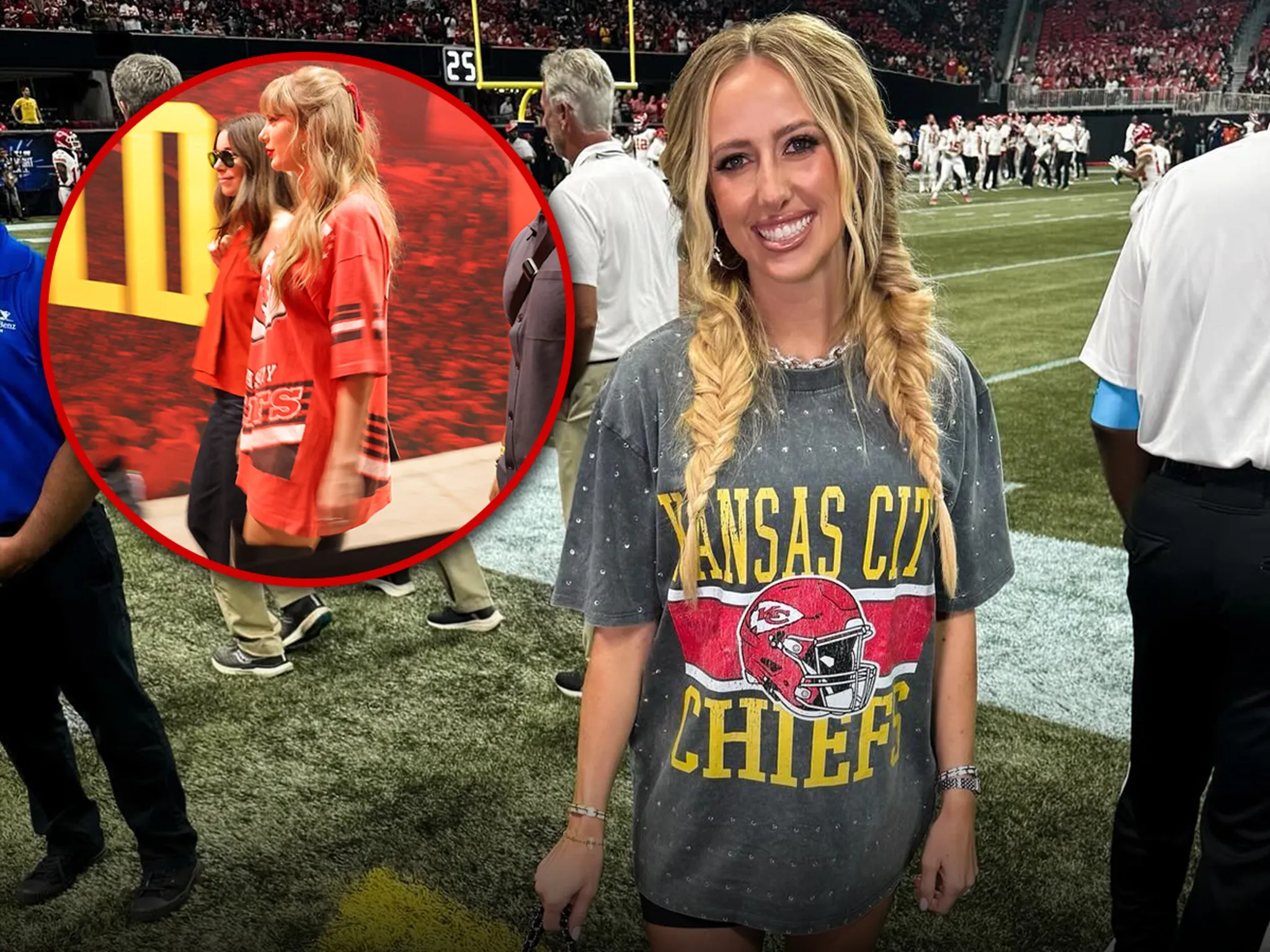 Brittany Mahomes Rocks Stylish Chiefs Outfit at Big Game—See Her Super Bowl Style!