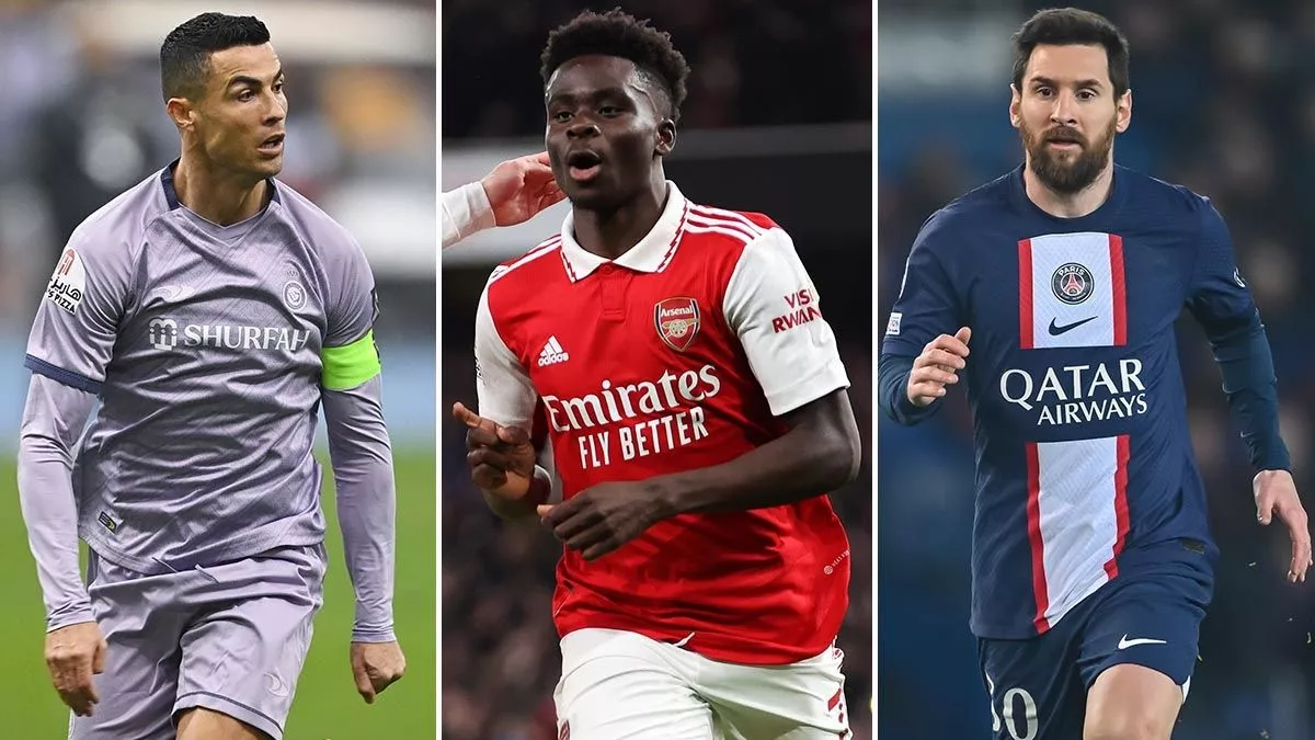 Bukayo Saka Reveals Why Cristiano Ronaldo Was His Idol Over Lionel Messi—and the Real Reason Behind His Choice