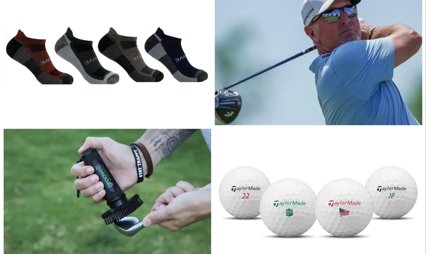 Check Out the Latest Cool Golf Gifts! PGA Tour's 2024 Holiday Picks from $15 Socks to Luxury Clubs