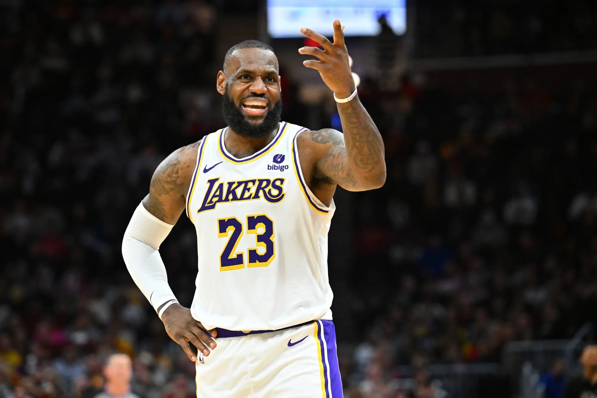 LeBron James Stuns Fans with Epic Full-Court Shot Before Lakers vs. 76ers Game--