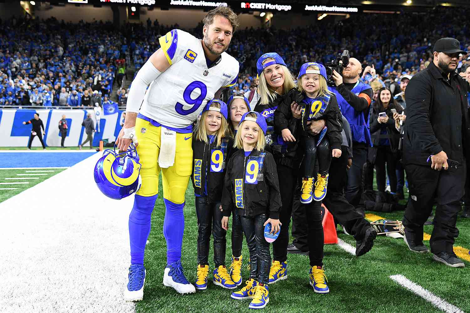 Matthew Stafford’s Wife Kelly Shares Hilarious Story of Him Meeting Her Giant Family for the First Time