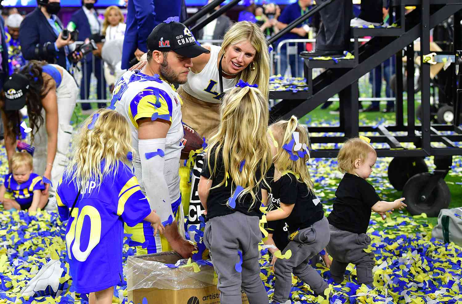 Matthew Stafford’s Wife Kelly Shares Hilarious Story of Him Meeting Her Giant Family for the First Time