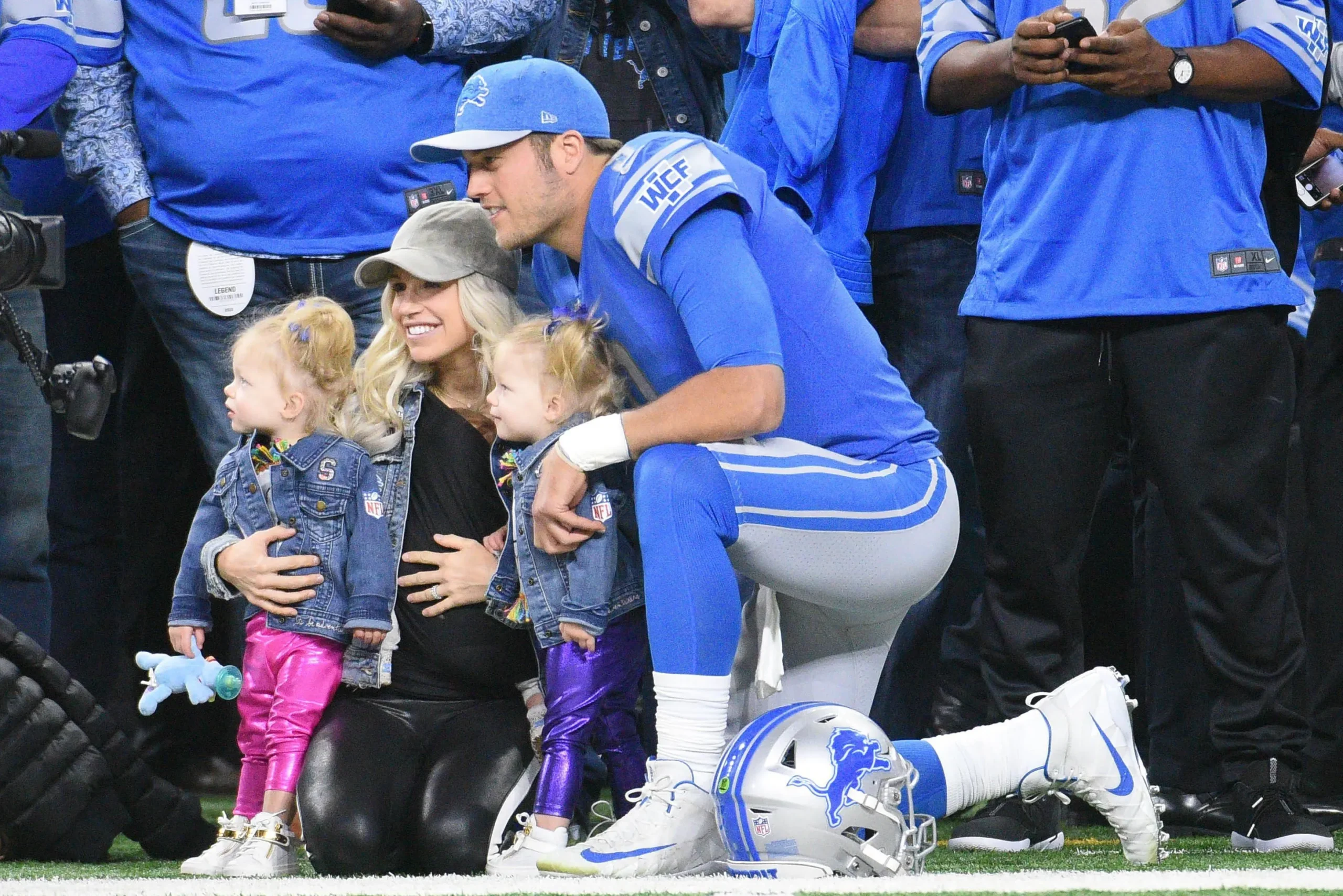 Matthew Stafford’s Wife Kelly Shares Hilarious Story of Him Meeting Her Giant Family for the First Time