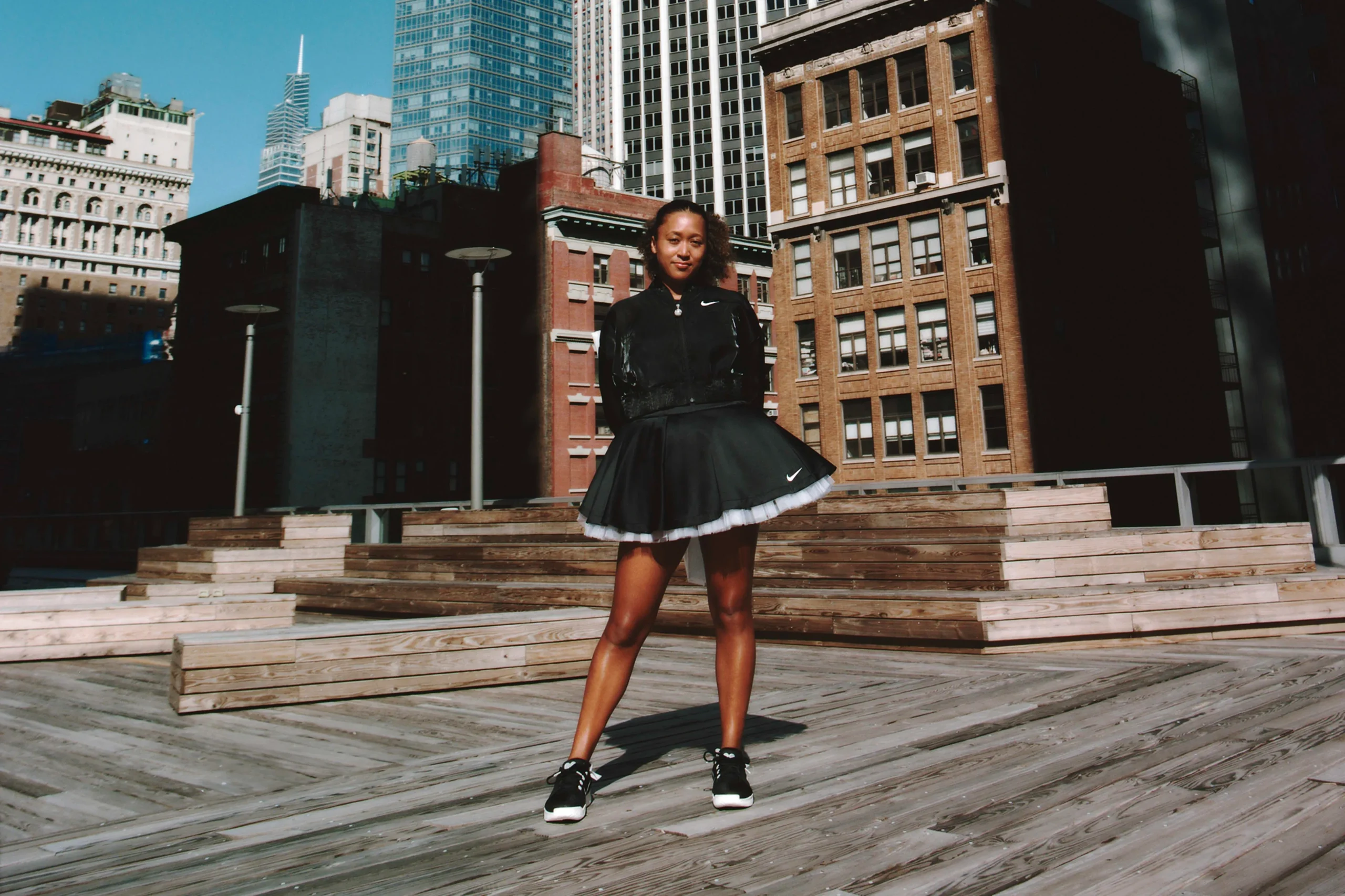 Naomi Osaka Unveils New Nike Collection: A Stunning Mix of Gold Trims and Sporty Chic