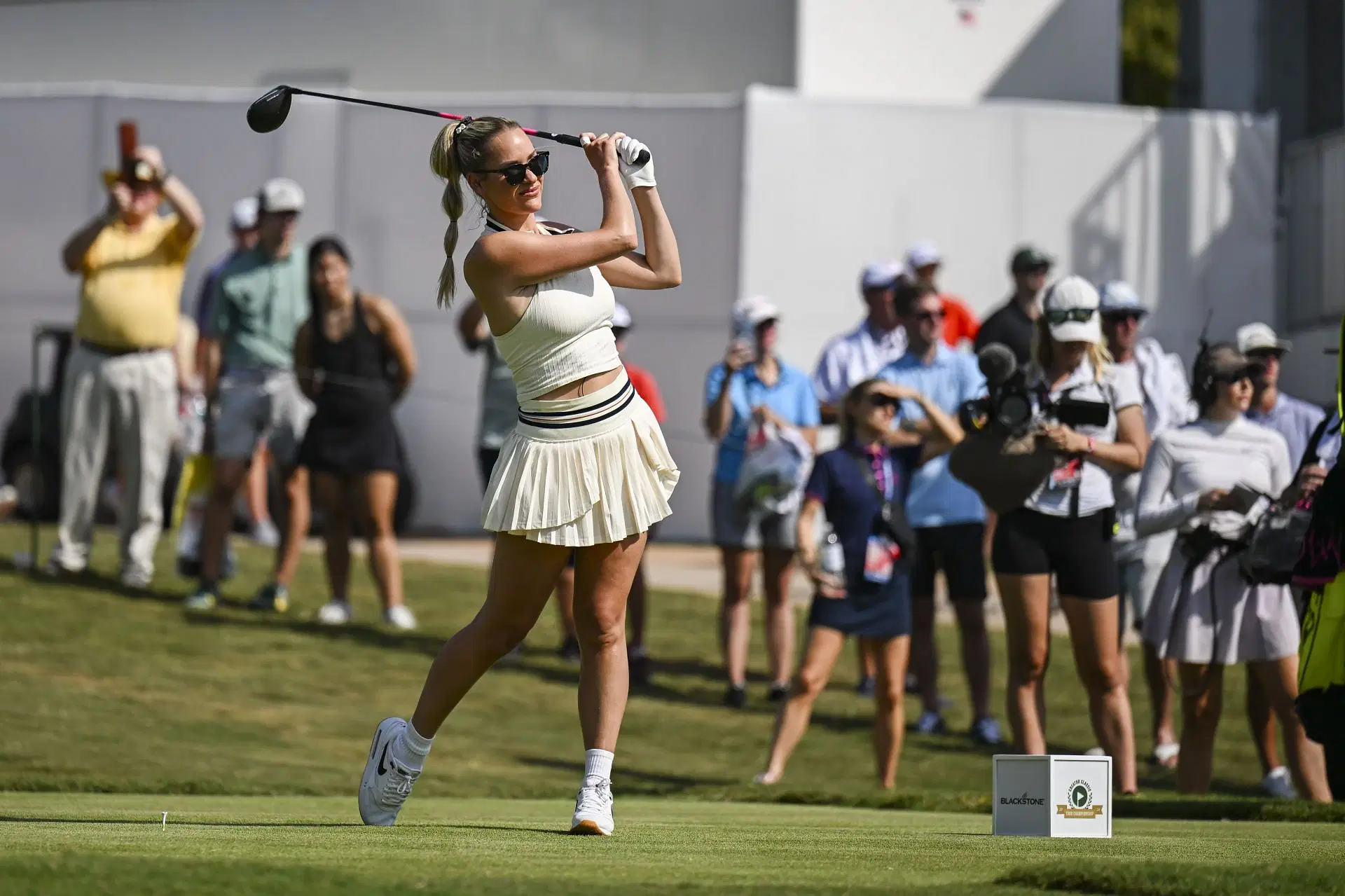 Paige Spiranac Teams Up with Miami’s E11EVEN for Star-Studded Celebrity Golf Event Featuring 50 Cent