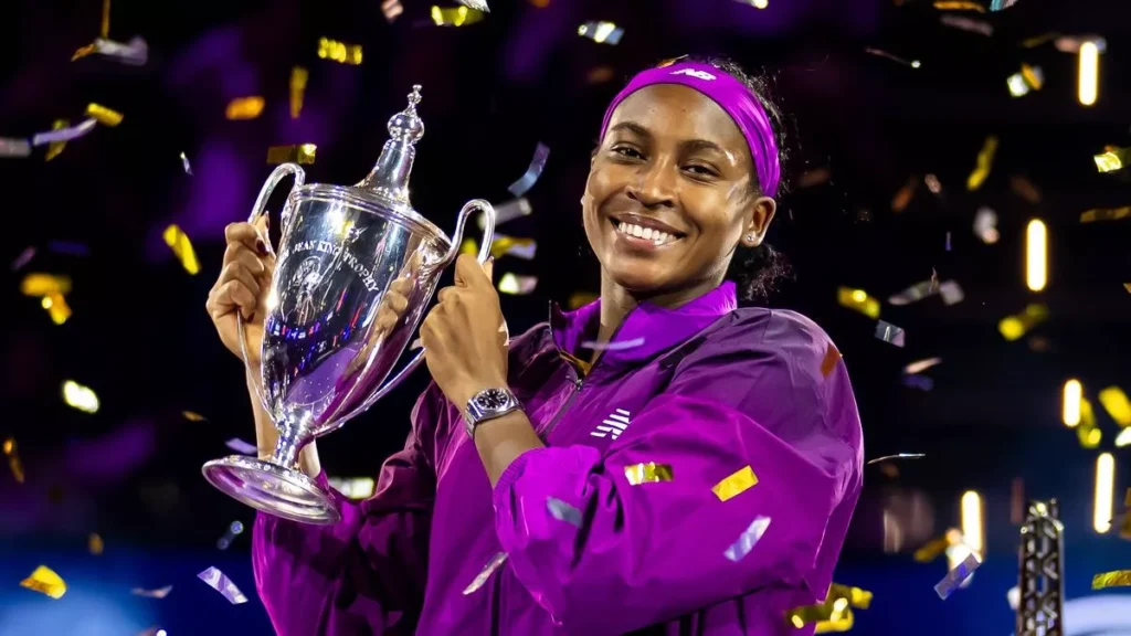 Rising Tennis Star Coco Gauff Wins Big, Celebrates with YouTube Sensation Valkyrae at WTA Finals