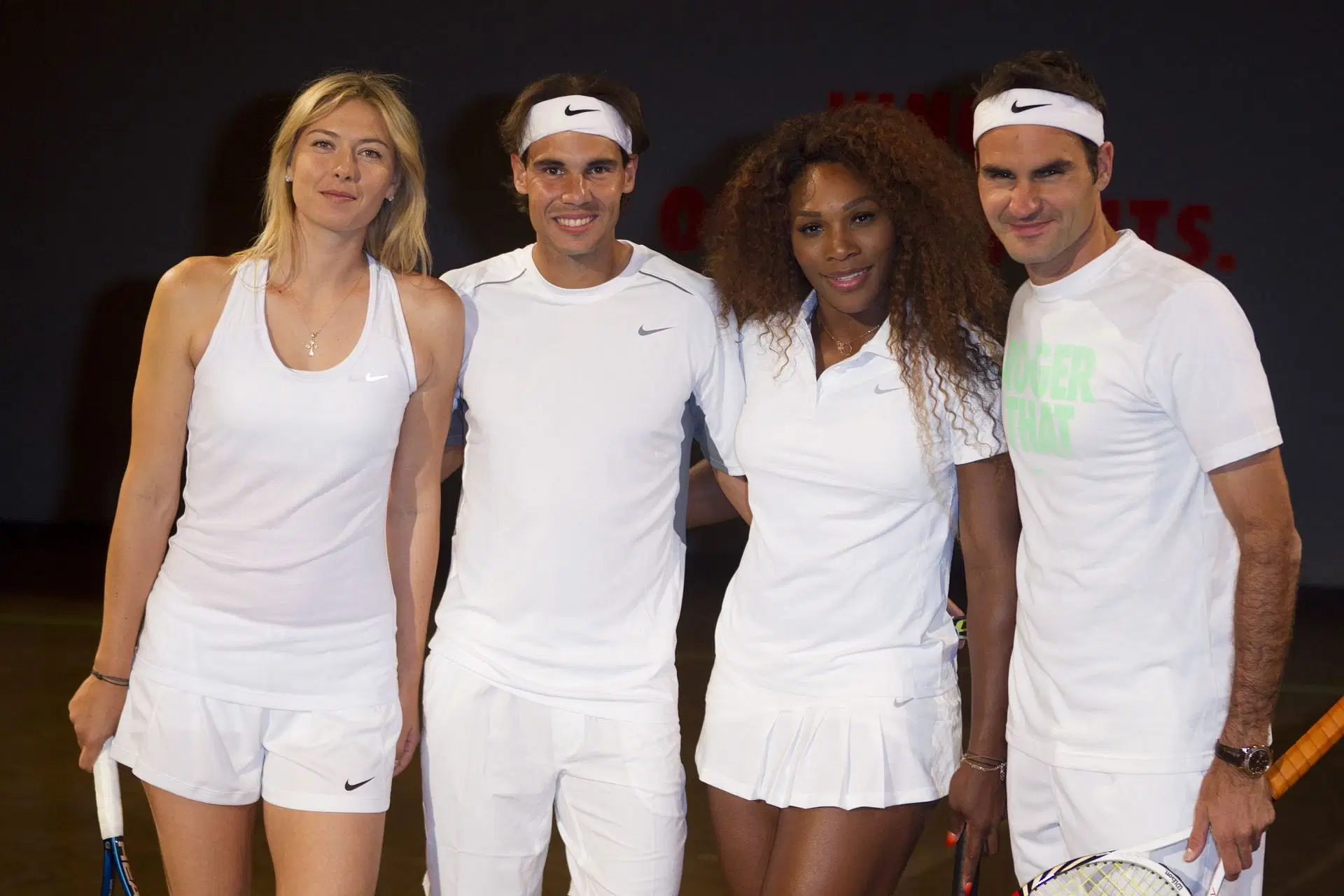 Serena Williams and Maria Sharapova Honor Rafael Nadal’s Iconic Career at Davis Cup with Special Nike Tribute