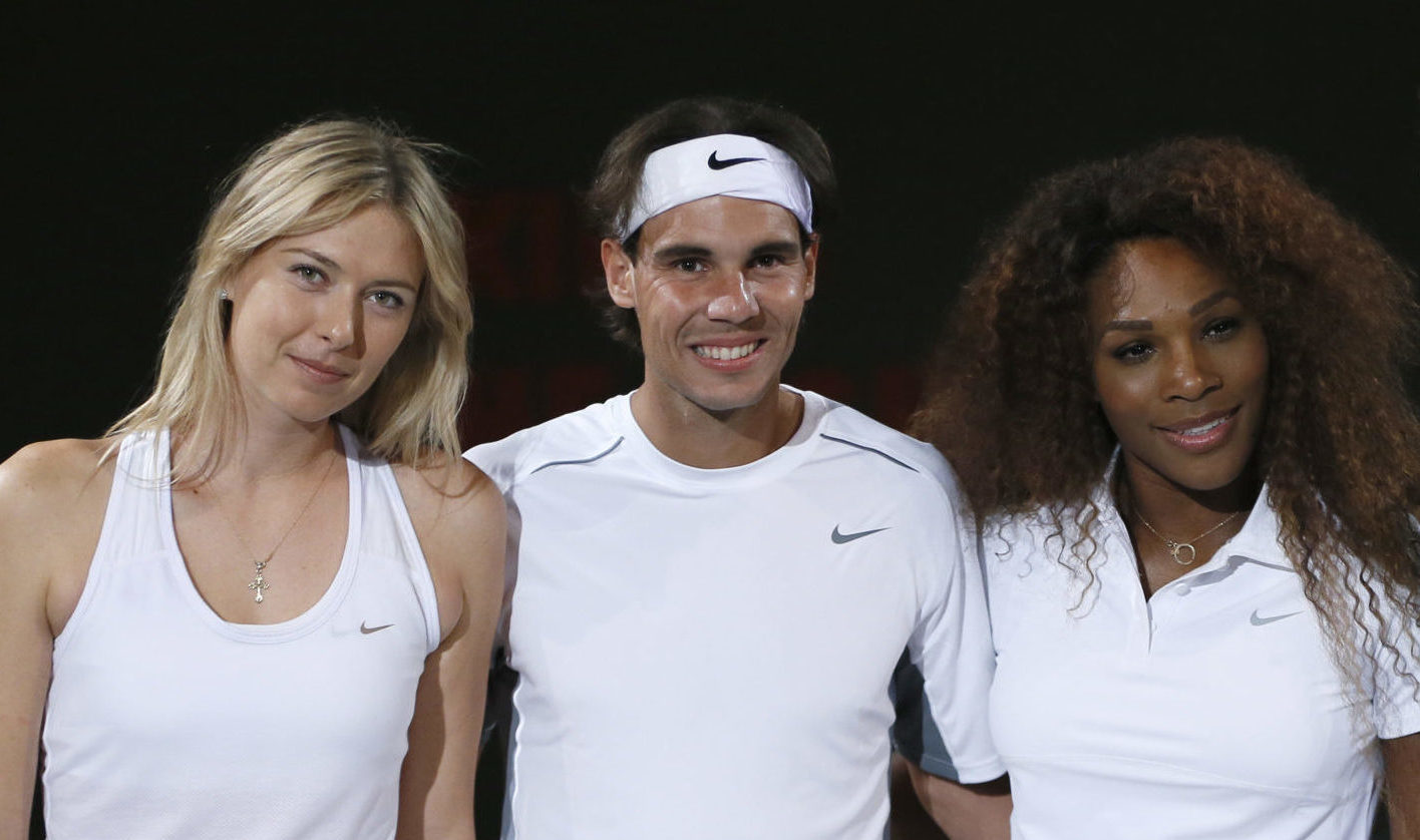 Serena Williams and Maria Sharapova Honor Rafael Nadal’s Iconic Career at Davis Cup with Special Nike Tribute