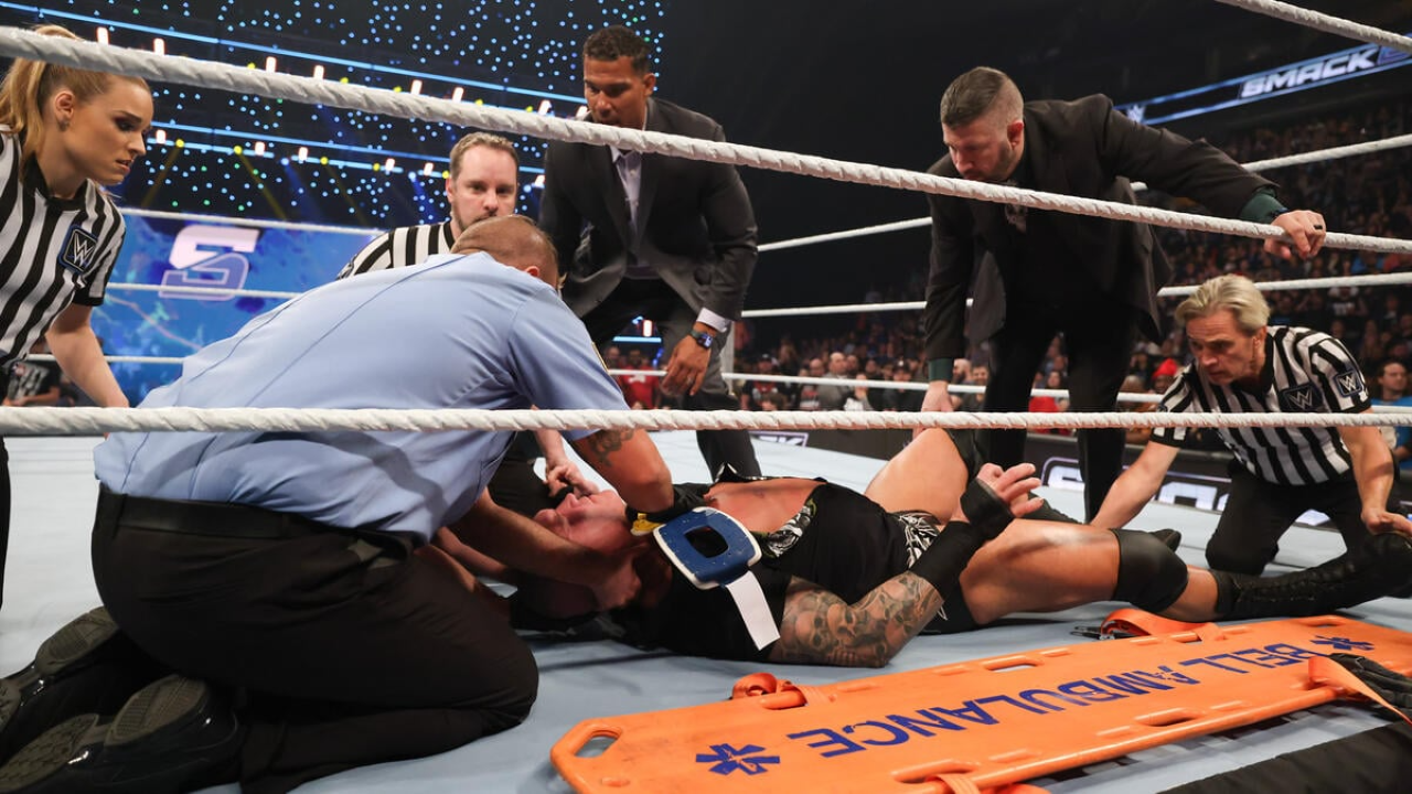 WWE Drama Unfolds: Kevin Owens' Surprising Attack Leaves Randy Orton Hospitalized After SmackDown Showdown