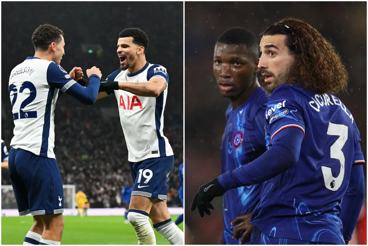 Chelsea's Marc Cucurella Faces Tough Game: Double Slip-Up Leads to Tottenham's Early Goals in Premier League Clash