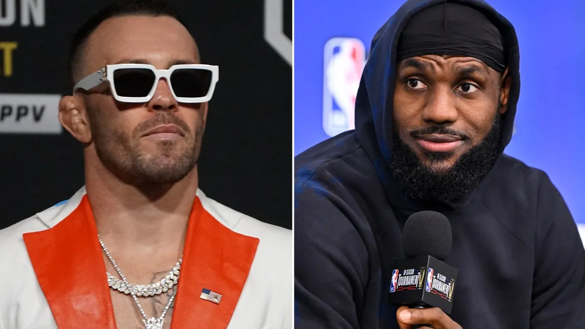 Colby Covington Slams LeBron Over Party Comment: Sparks Fly at UFC Event