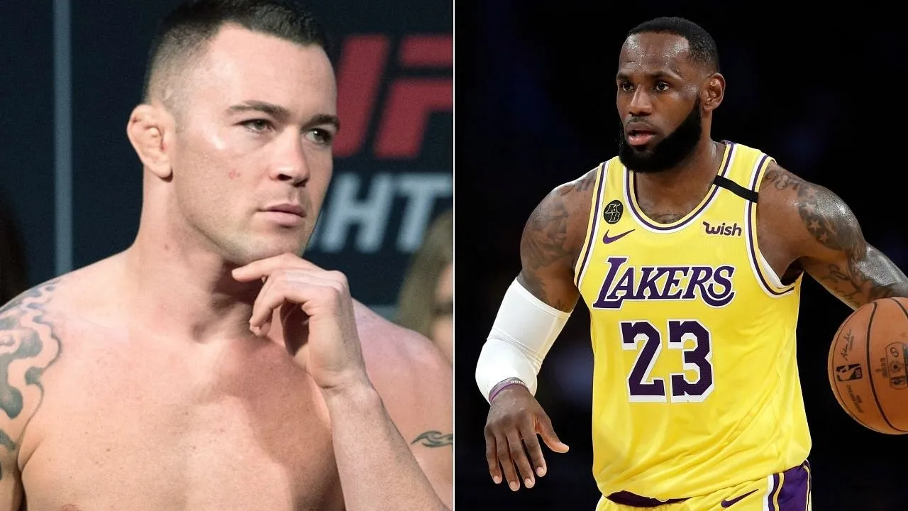 Colby Covington Slams LeBron Over Party Comment: Sparks Fly at UFC Event