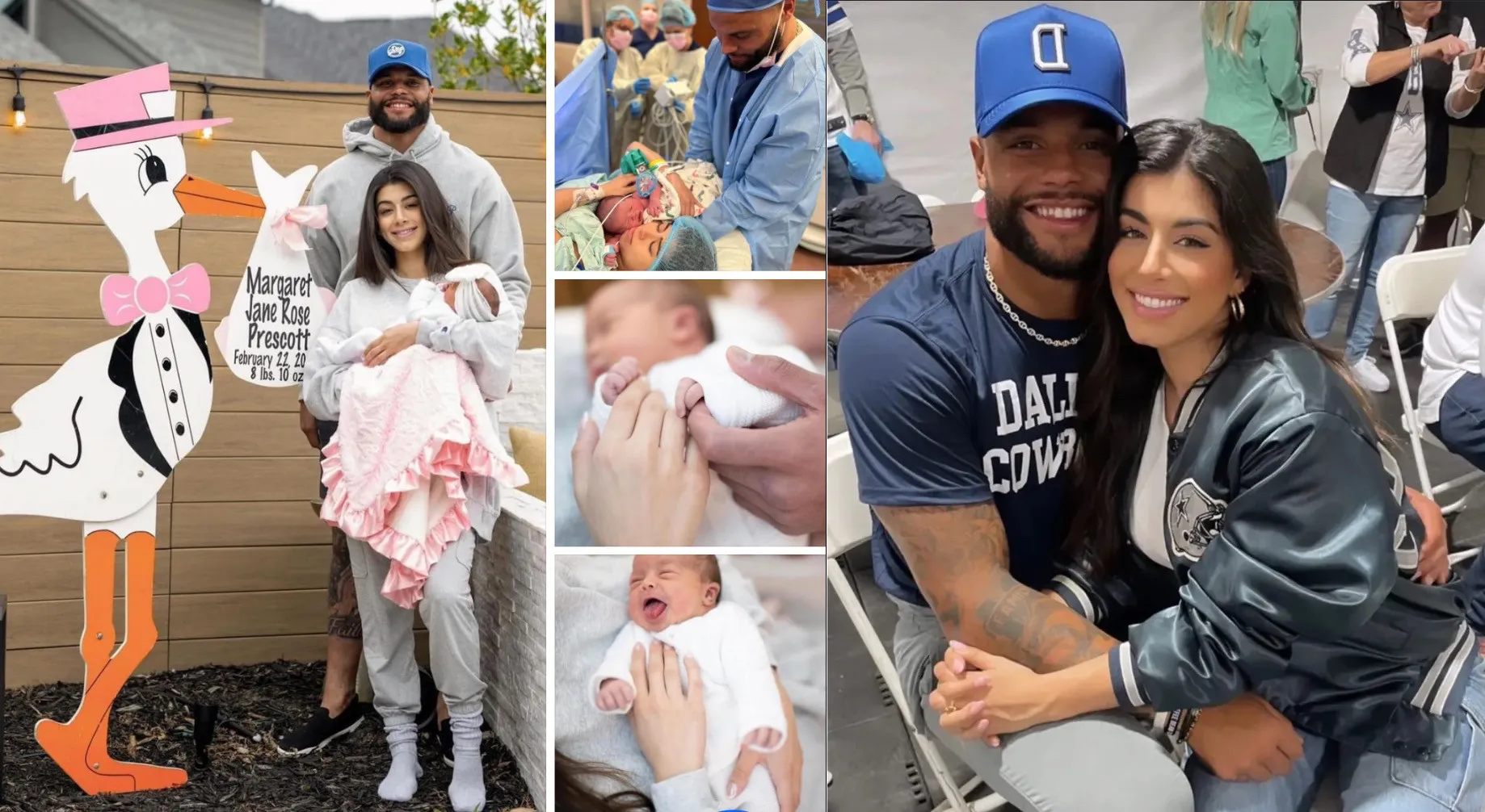 Dallas Cowboys Star Dak Prescott Shares Joy of Daughter's 9-Month Celebration Amid Tough Season