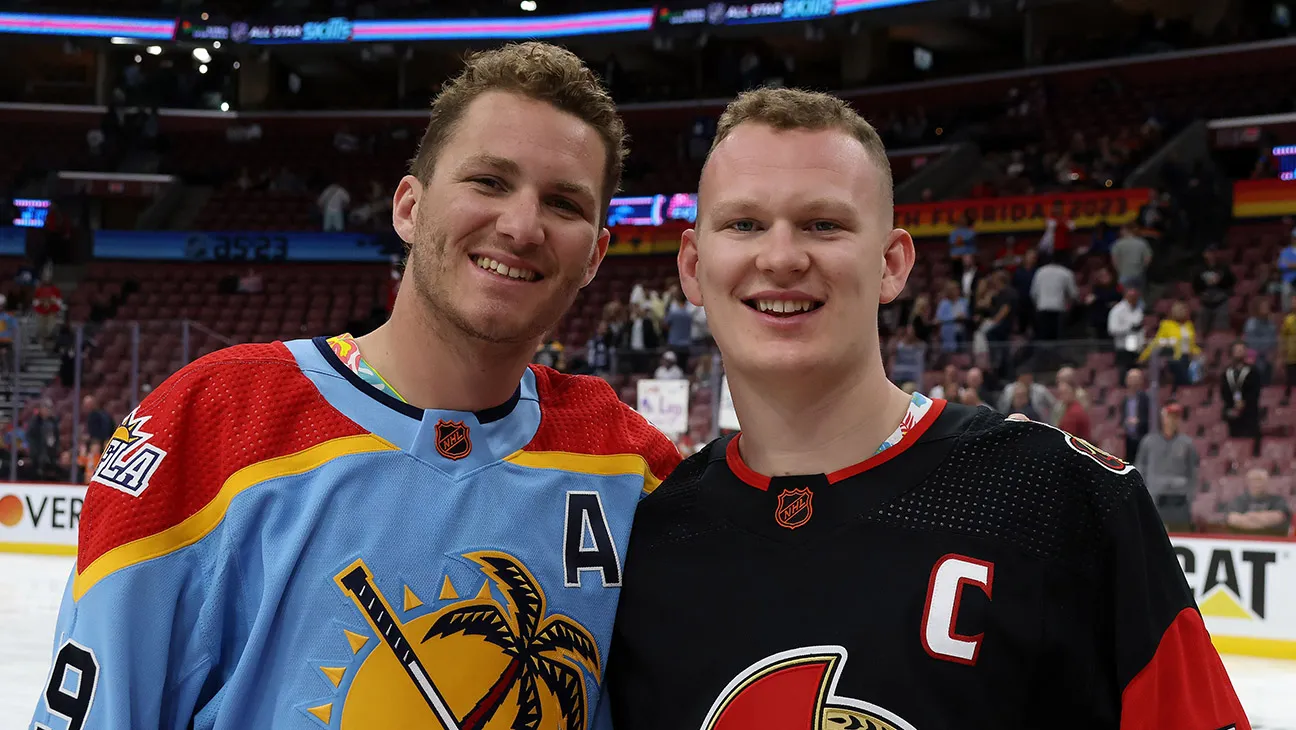 Hockey Hero Brady Tkachuk Braves Injury to Score Winning Goal Against Flames