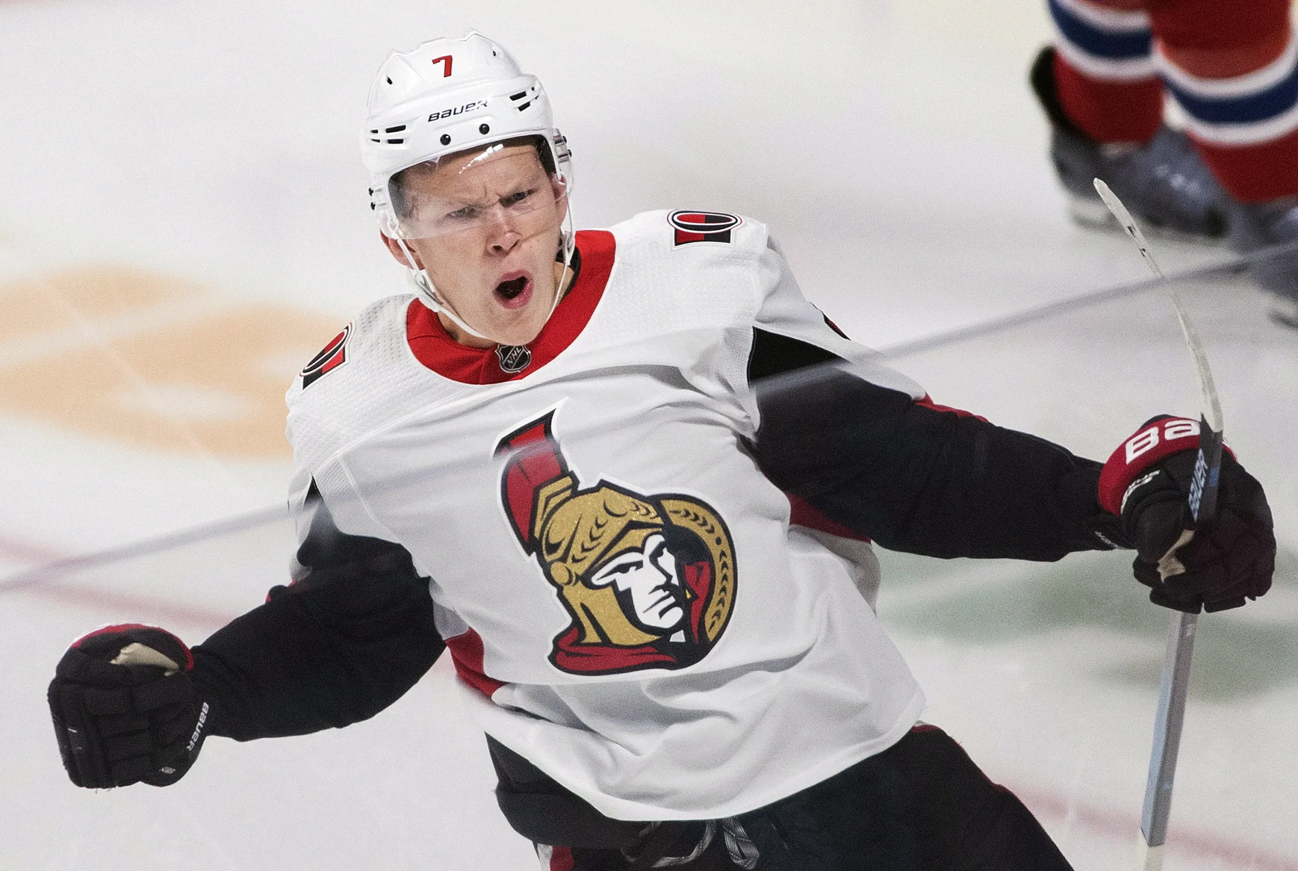 Hockey Hero Brady Tkachuk Braves Injury to Score Winning Goal Against Flames