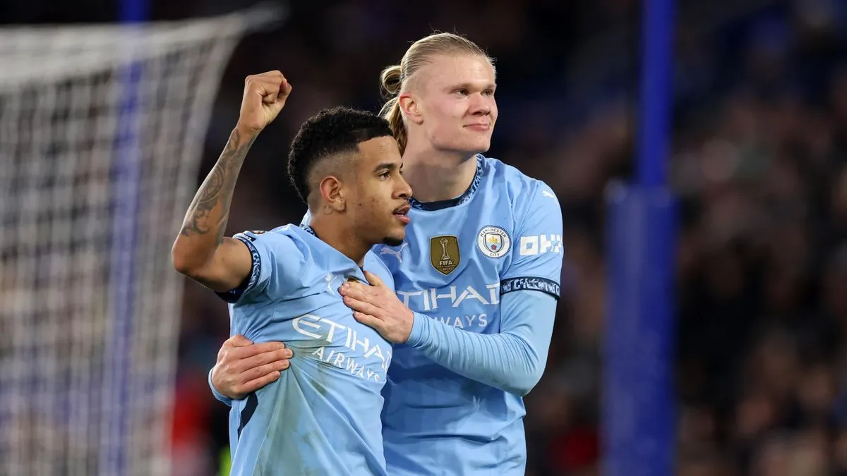 Manchester City's Big Turnaround: How Savinho and Haaland's Goals Lifted Pep's Side Against Leicester