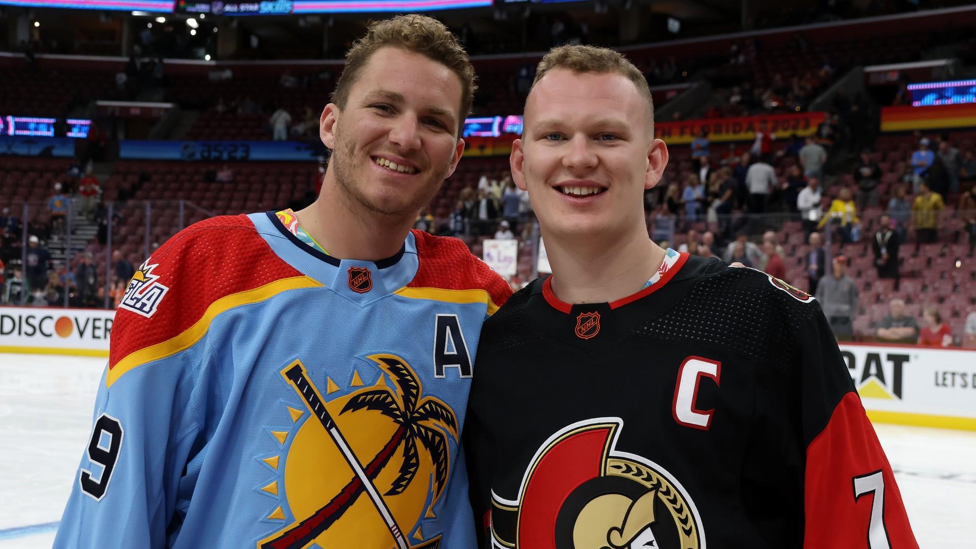 Matthew and Brady Tkachuk to Play Together for Team USA at the 4 Nations Face-Off for the First Time Ever This February