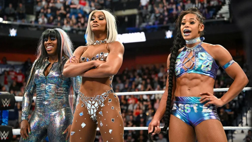 Naomi Teams Up with Bianca Belair to Win WWE Tag Team Title, Dedicates Their Victory to Jade Cargill