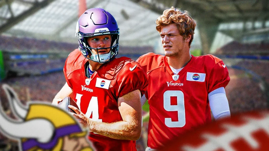 Vikings at a Crossroads: Should They Keep Surging Sam Darnold Over Rookie McCarthy?