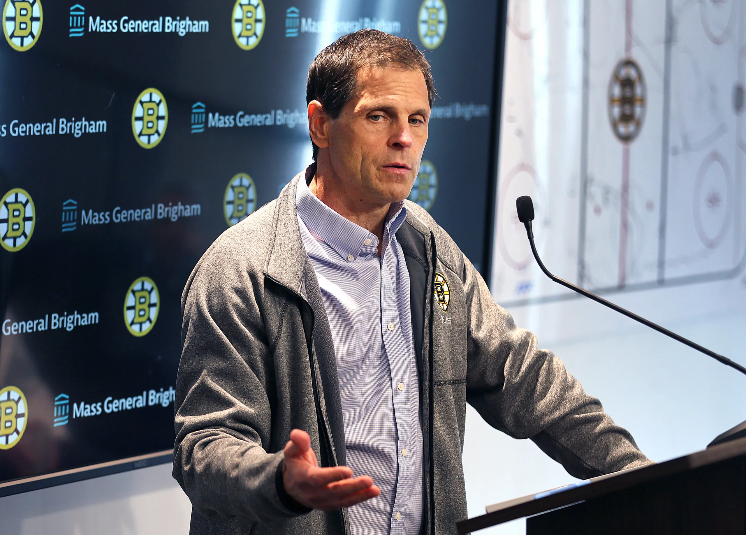 Boston Bruins CEO Backs GM and President Amid Fan Frustration Over Inconsistent Season