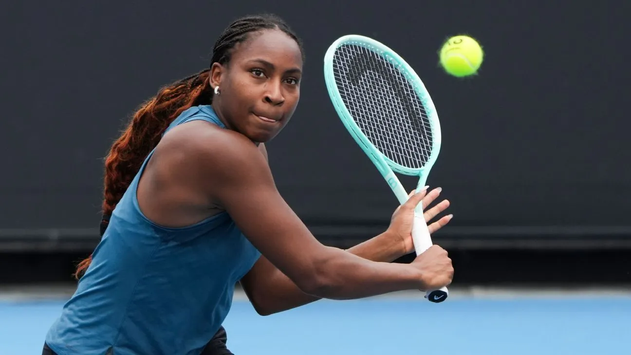 Coco Gauff Turns Heads at Australian Open 2025 with Her Show-Stopping Tennis Outfit