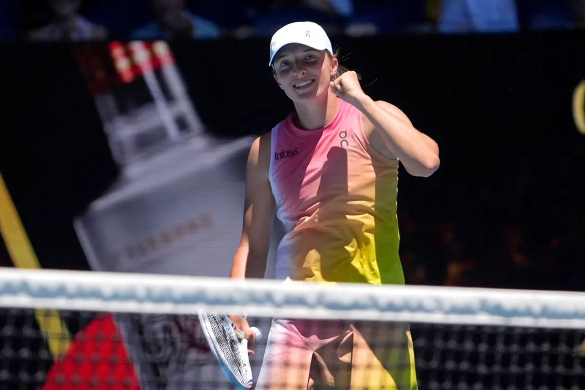 Iga Swiatek Advances to Australian Open Semifinals Amid Double Bounce Controversy That Left Fans Talking