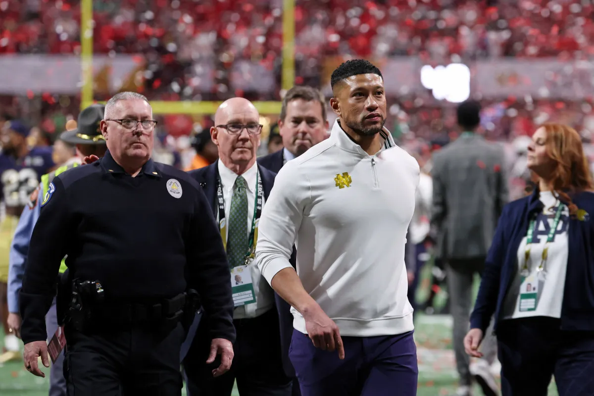 Marcus Freeman's Emotional Reaction to Ohio State's Championship Win After Notre Dame's Heartbreaking Loss