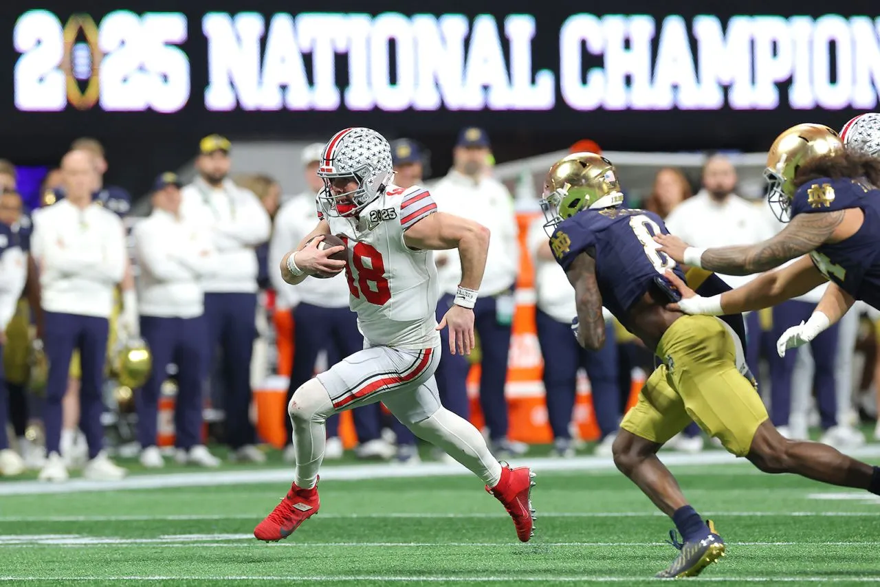 Ohio State Wins First National Title in a Decade After Thrilling Victory Over Notre Dame in Historic Playoff Game