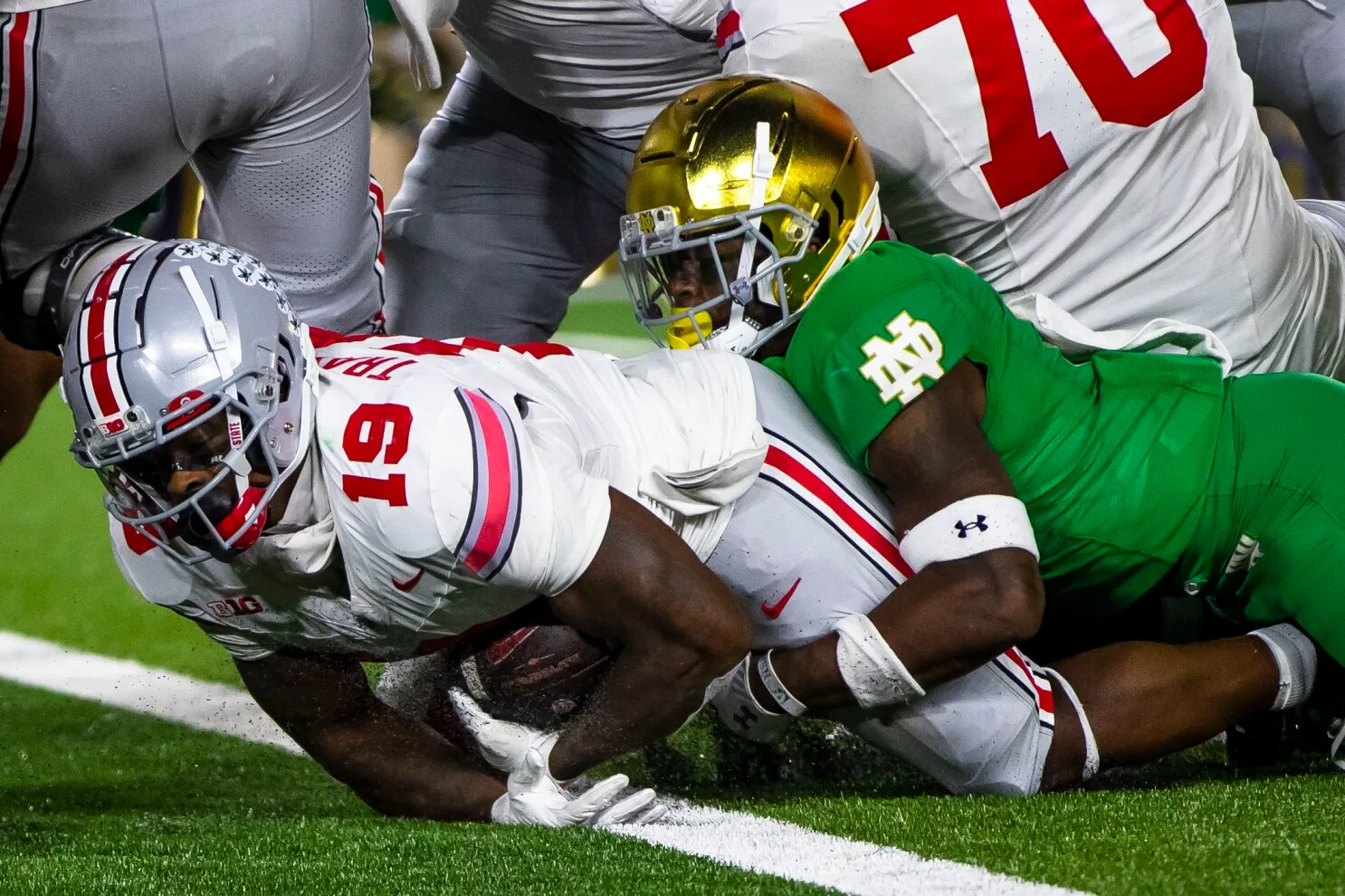 Ohio State and Notre Dame Face Off in Epic College Football Playoff Championship Showdown