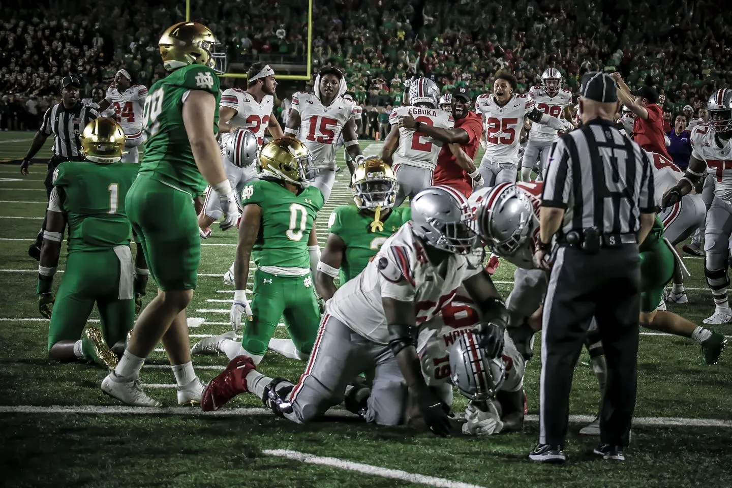 Ohio State and Notre Dame Face Off in Epic College Football Playoff Championship Showdown