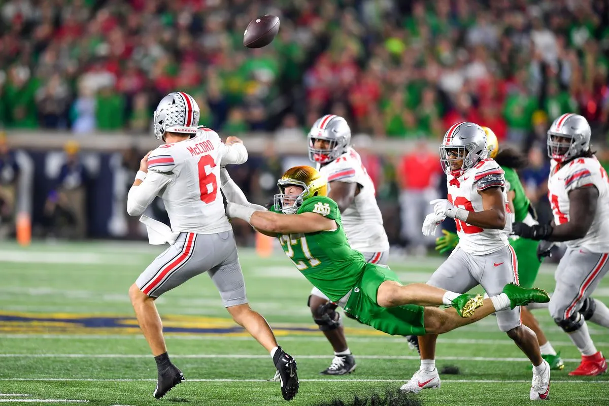 Ohio State and Notre Dame Face Off in Epic College Football Playoff Championship Showdown