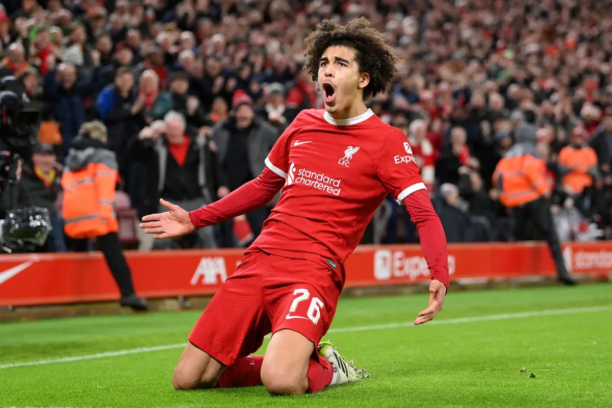 Teen Sensation Jayden Danns Scores Big: How His Game-Changing Goal Lit Up Liverpool’s FA Cup Match