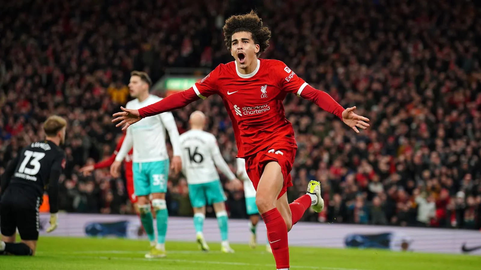 Teen Sensation Jayden Danns Scores Big: How His Game-Changing Goal Lit Up Liverpool’s FA Cup Match